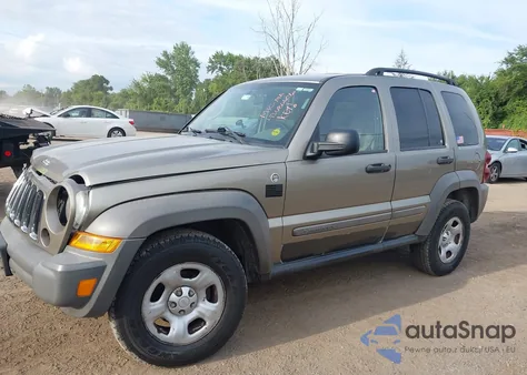 2007 Jeep Liberty Sport from USA, damaged, VIN 1J4GL48K57W692910